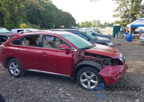 2010 Lexus Rx 350 z USA, uszkodzony, nr VIN 2T2BK1BA7AC053991